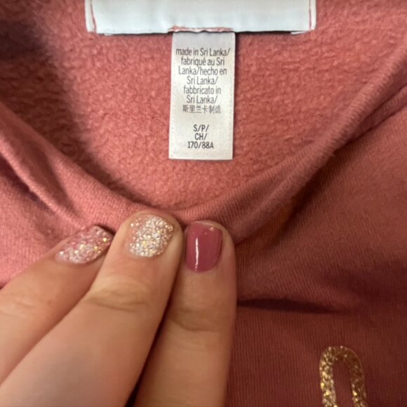 victora secret sport scoop neck pullover athlesiure wear sweater - Picture 7 of 9